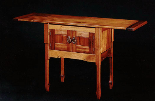 My favorite mahogany sideboard with copper